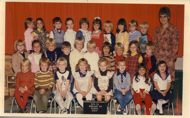 Burnaby school class 1975