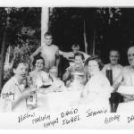 George & Dave3 Anderson's families (less Betty) circa 1955-56 @ Petawawa