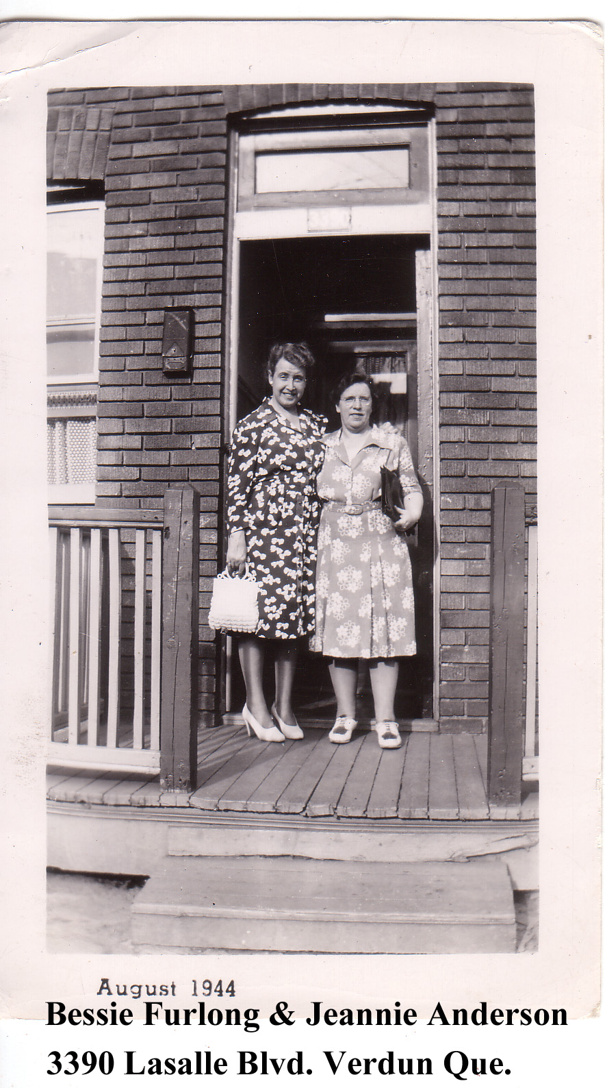 Bessie & Jeannie 1944
