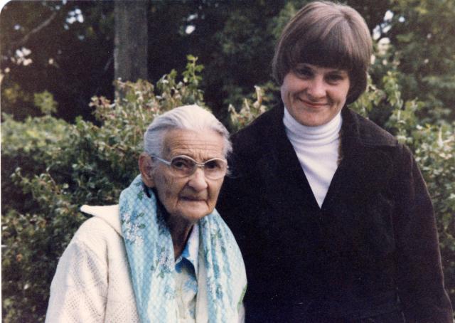 Gramma Schafer & Charlene