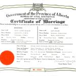 marriage certificate 2