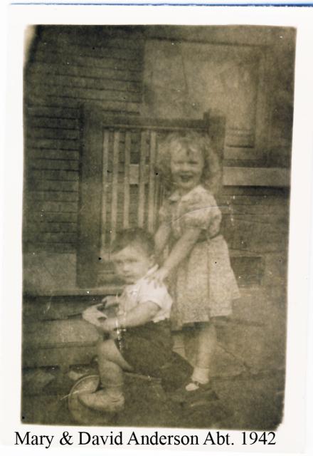 Mary & David 3 circa 1942