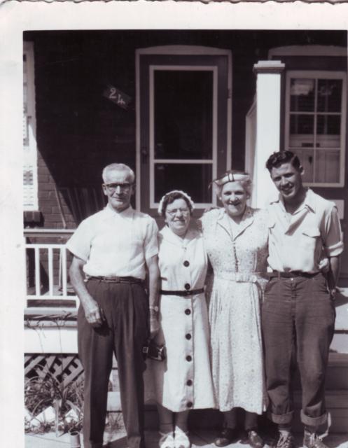 Nellie & Herbert Williams Jim & Jeannie July 9 1954