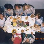family dinner 1989