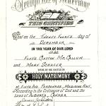 marriage certificate Floyd McCallum