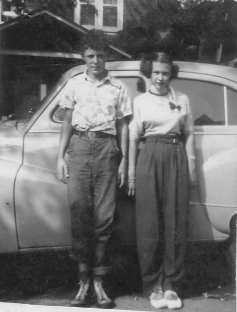 Jim & Ann Anderson about 1953