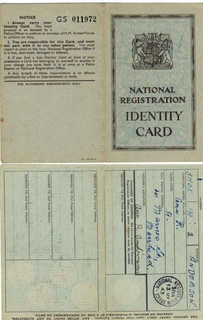 annie identity card