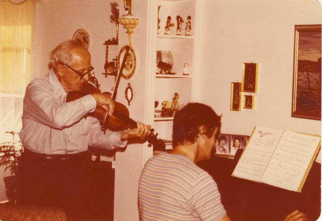 george & david Debenham 1978