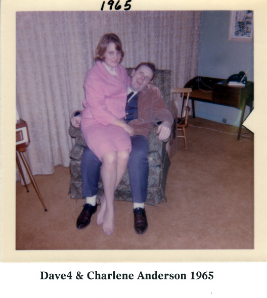 Dave4 & Charlene Anderson 1965