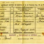 jim anderson's birth certificate