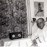 Dave Anderson3 in dorm room Deep River circa 1953-54