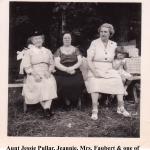Aunt Jessie Watson, Jeannie, Mrs Faubert 40s