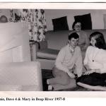 Jeannie, Dave 4 & Mary 1957-8