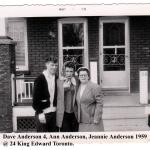 David 4, Ann & Jeannie Anderson 1959