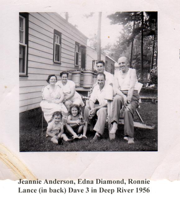 Jeannie, Edna & George Diamond, Ronnie, Dave3