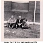 James, Dave3 & Dave4 circa 1950