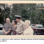 Dave4, Annie & Malcolm Anderson & Bessie Furlong 1968-72