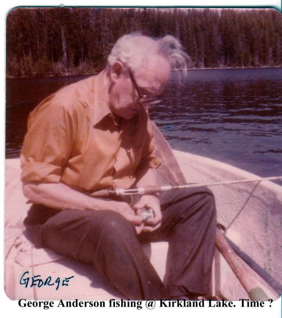 George Anderson fishing