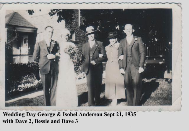 Wedding George & Isobel 1935