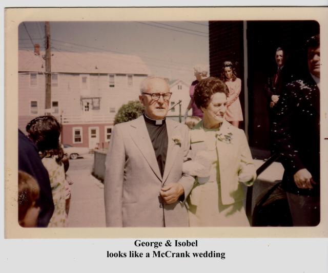 George & Isobel Anderson mccrank wedding