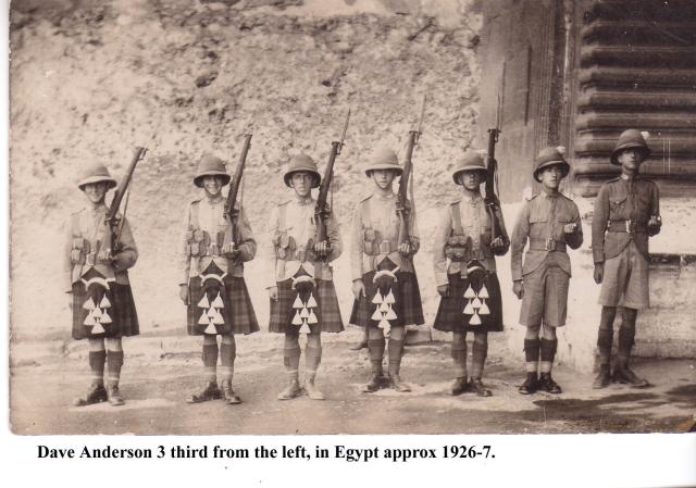 Dave Anderson 3 in Egypt 1926-7