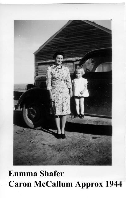 Emma Shafer & Caron McCallum 1944
