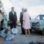 Mary Floyd & Merv at wedding 1965