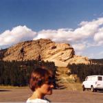 Charlene at Crazy Horse  July 1977