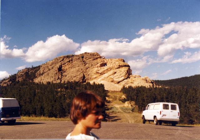 Charlene at Crazy Horse  July 1977