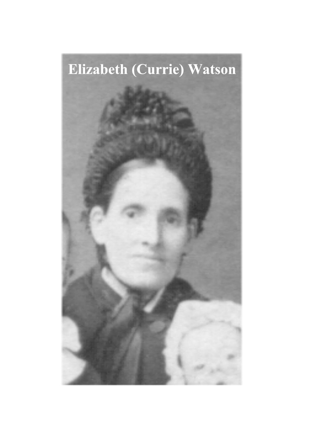 Elizabeth (Currie) Watson