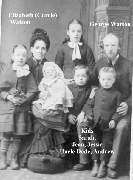 George & Lizzie Watson & Kids