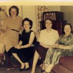 mother on right Sept 1953