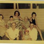 Mum Dave 4 Dave3 McAulley Camp aug 1953